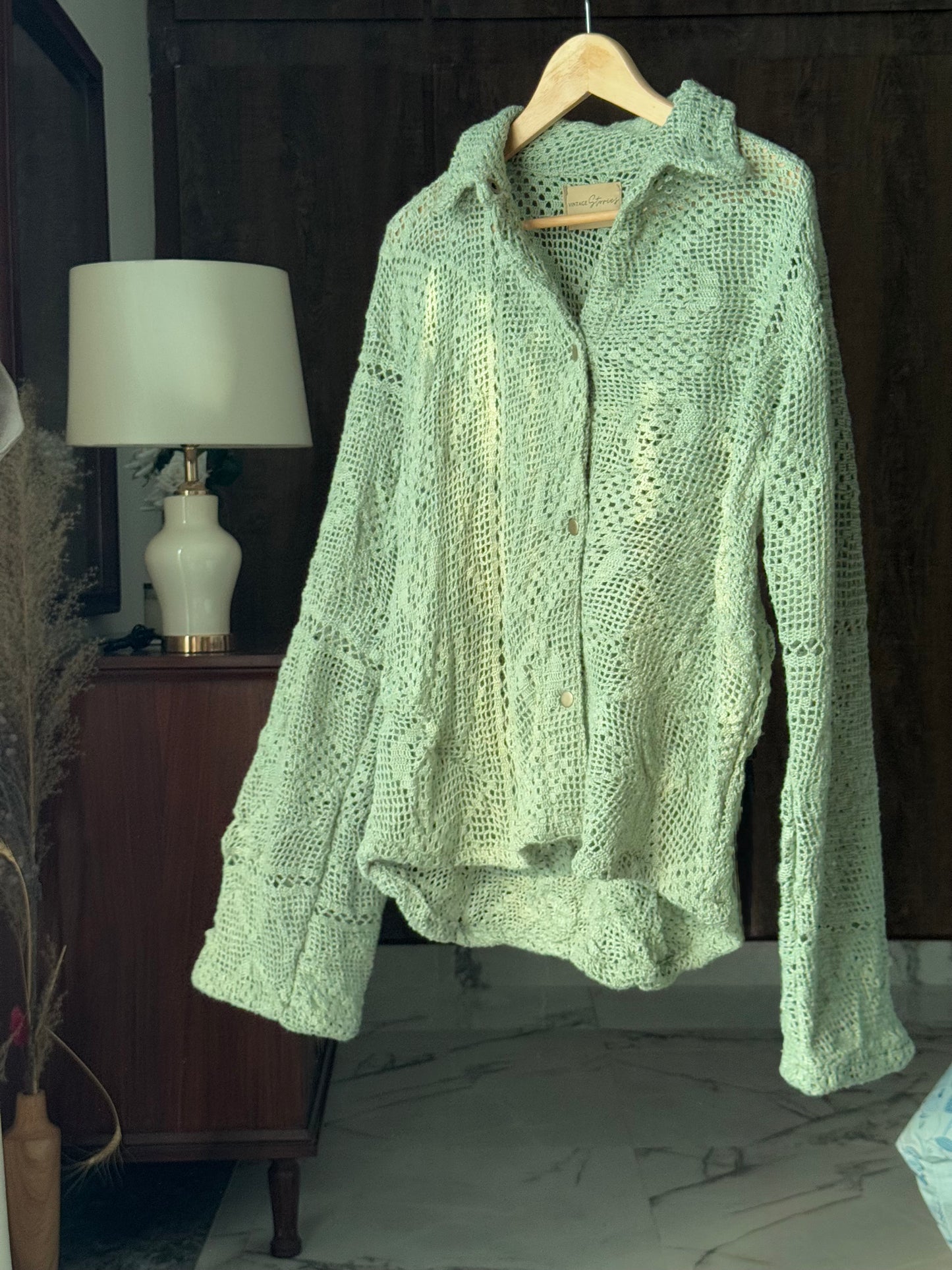 Camellia Pant Set - Green