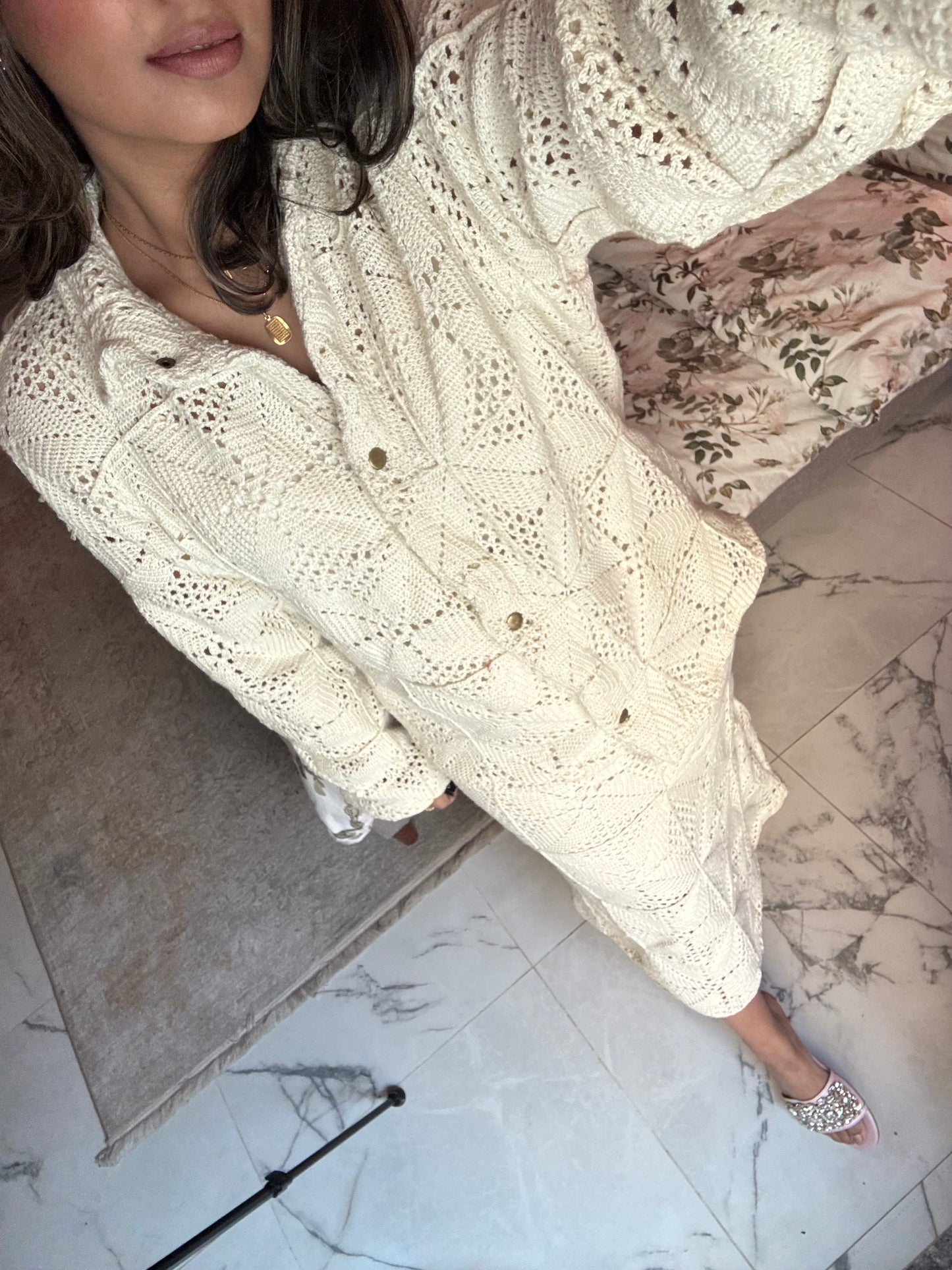 Cleo Skirt Set - Off White