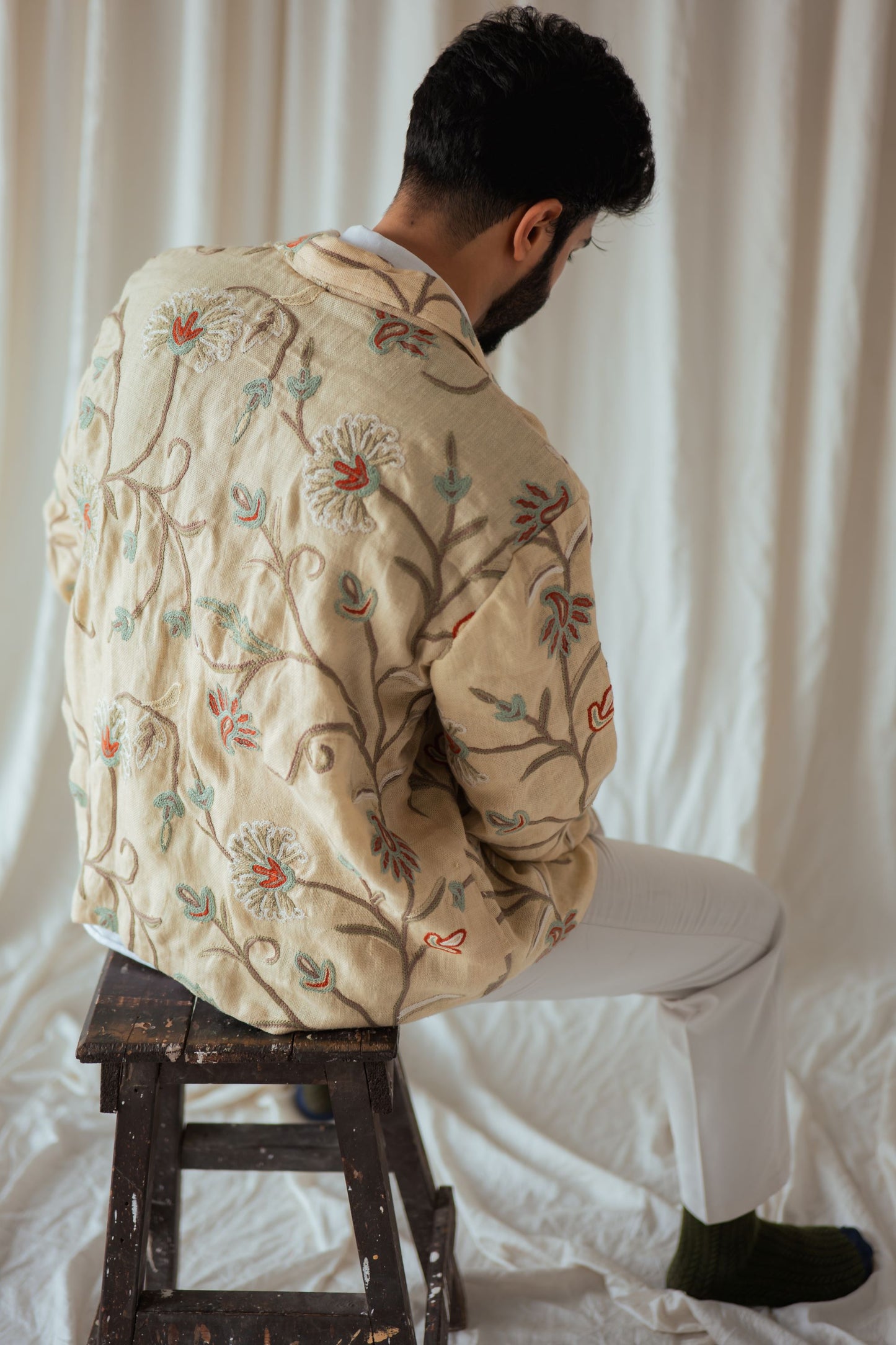 Vintage Embroidered OffBeat Jacket