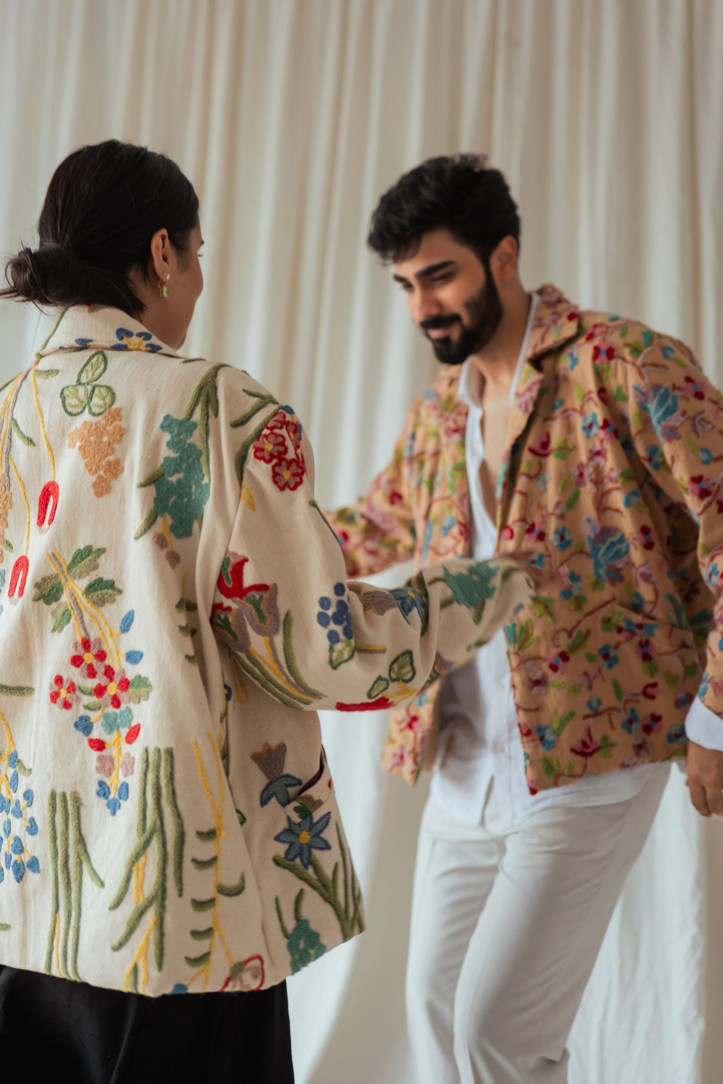 Vintage Embroidered IRL Jacket